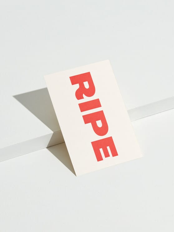 RIPE CARD